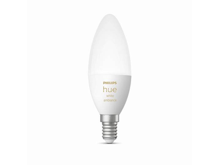 Philips HUE Led-Leuchtmittel, Weiss, Kunststoff, E14, G, 5,2 W, 10.6 cm, Lampen & Leuchten, Leuchtmittel, LED-Lampen, E14 LED