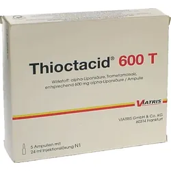 THIOCTACID 600 T Injektionslösung 5X24 ml