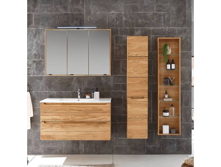Badset 4-teilig Kombi G 166 x 47cm Braun