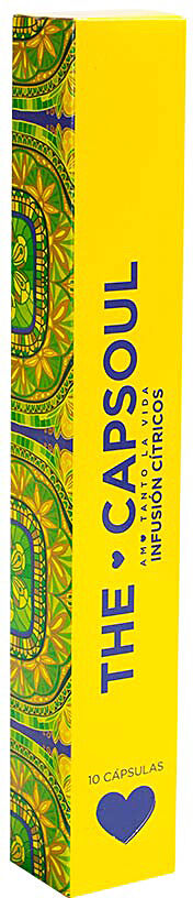 The Capsoul Cápsulas Infusión cítricos cápsulas compatibles Nespresso 10 u