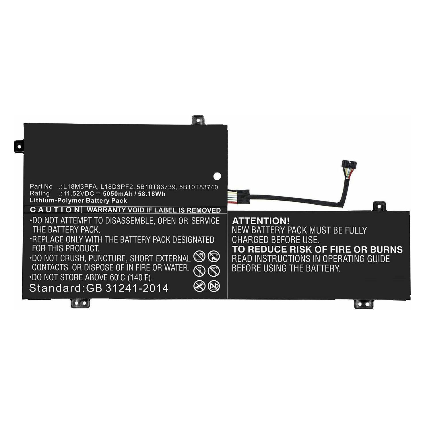 CoreParts Laptop Battery for Lenovo (5050 mAh) (MBXLE-BA0242)