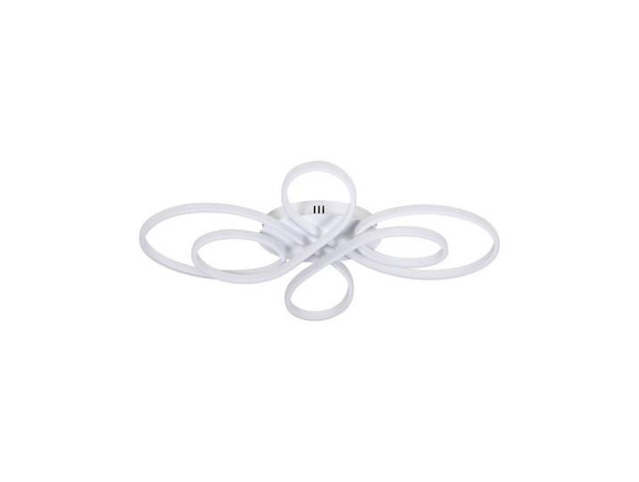 Nettlife Led-Deckenleuchte Alaric 80/50/8.5 cm, Weiß, Metall, Freiform, LED integrated, 50x8.5x80 cm, Lampen & Leuchten, LED Beleuchtung, LED-Deckenleuchten