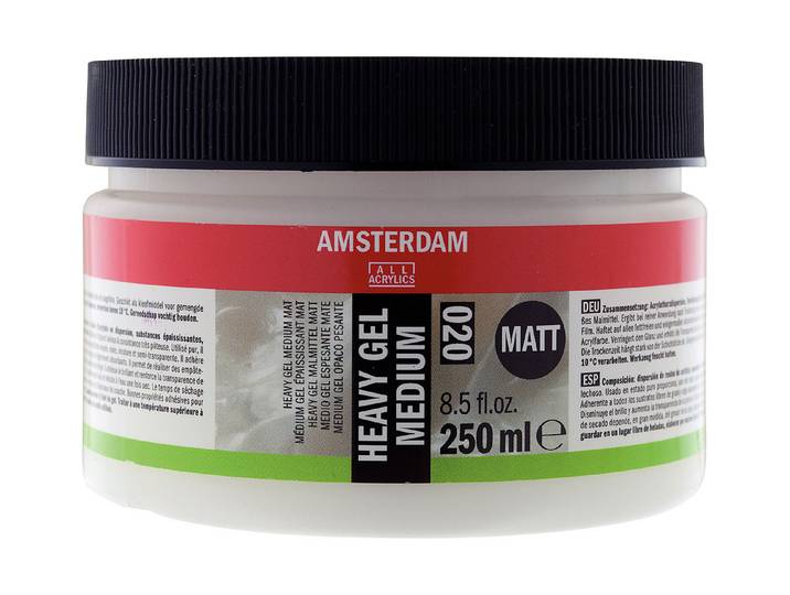 Amsterdam Acryl Heavy Gelmalmittel Matt 0.25 l