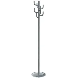 MAUL Garderobenständer »MAULpolaris Lite« grau, 36.5x177x36.5 cm