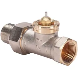 Danfoss Ventilgehäuse 20/8 013U0022 R3/4, Durchgang, matt vernickelt