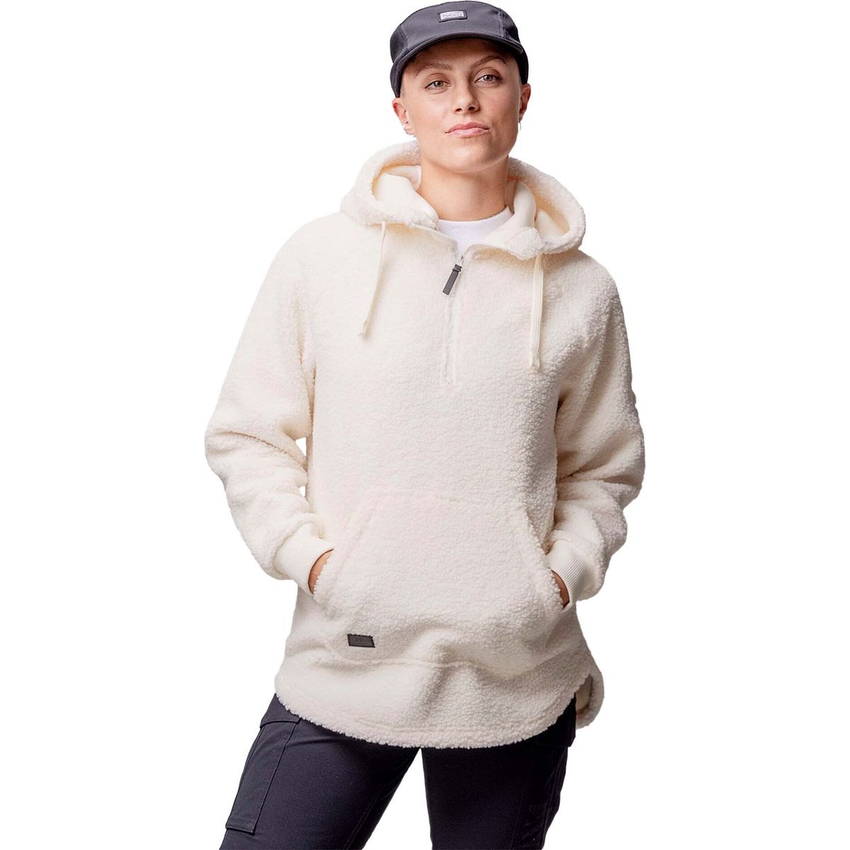 Halti Lykky Fleece Pullover Women's snow white (G01) 38 065-0571-G01-38