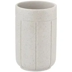 blomus Zahnputzbecher Kua Polyresin Beige