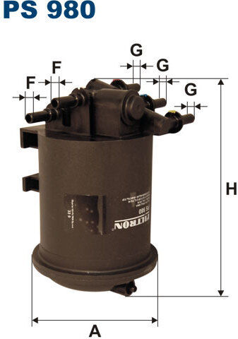 Kraftstofffilter FILTRON PS980