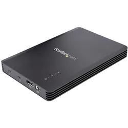 StarTech 4 Bay NVMe Gehäuse (M.2), Festplattengehäuse, Schwarz
