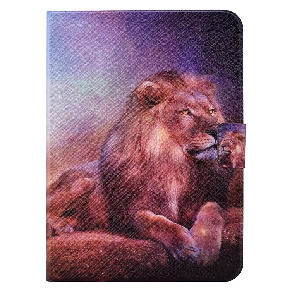 Cover-Discount iPad Air 11 / iPad Pro 11 - Stand Flip Case mit Kartenfächern - Lion (Apple iPad Air 11 2024, Apple iPad Air 11 2025, Apple iPad Air 11 2026, Apple iPad Pro 11 2018, Apple iPad Pro 11 2020, Apple iPad Pro 11 2021, Apple iPad Pro 11 2022) (78364536)