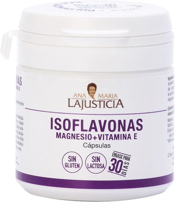 Ana Maria Lajusticia ISOFLAVONAS COM MAGNÉSIO + VITAMINA E 30 Caps