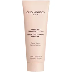 Makeup Revolution, Gesichtsreinigung, Cinq Mondes, Seeds and Flowers, Brightening, Exfoliating Cream, 60 ml For Women (60 ml)