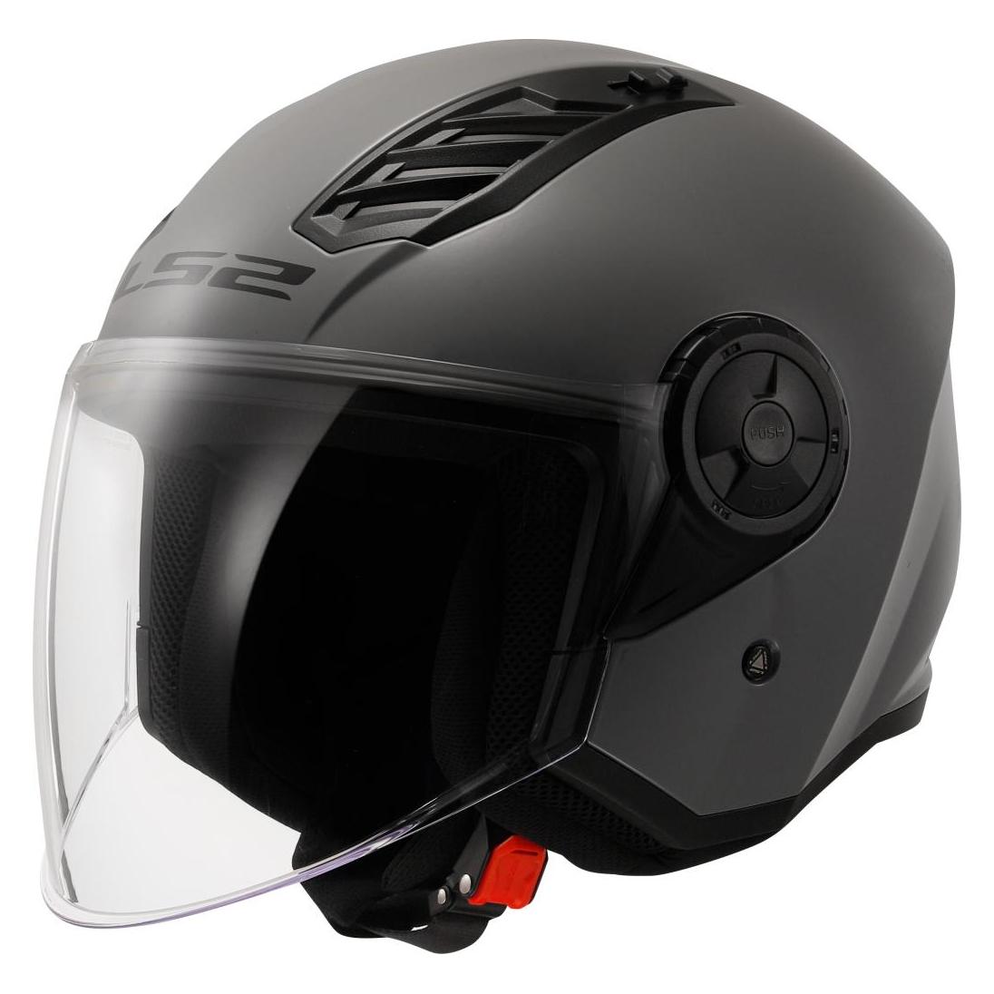 LS2 OF616 AIRFLOW II SOLID Jethelm (L) (366161006L)