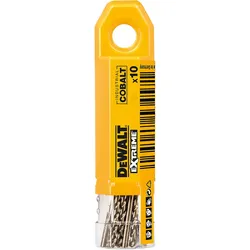 DEWALT EXTREME Metallbohrer HSS-Co 10 Stück - DT4934-QZ