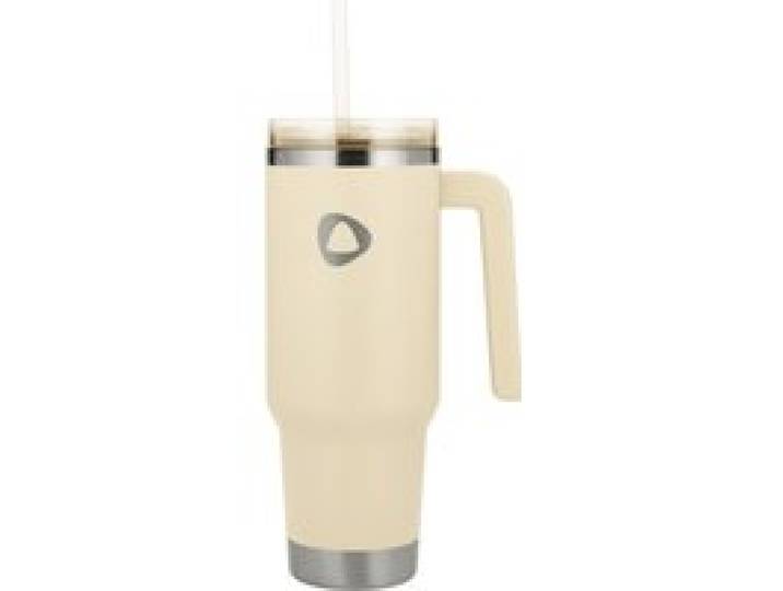 SILVERCREST® Stainless steel insulated tumbler (beige)