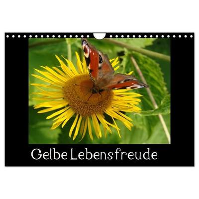 Gelbe Lebensfreude (Wandkalender 2027 DIN A4 quer), CALVENDO Monatskalender