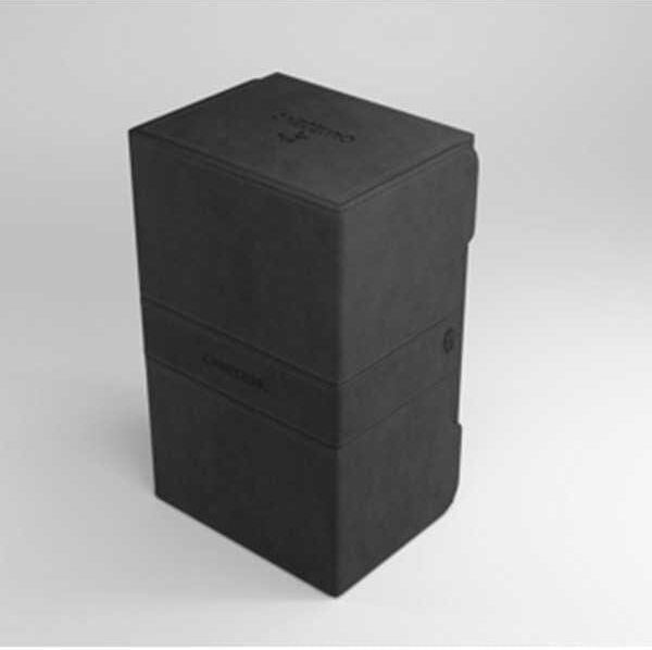Gamegenic Stronghold 200+ XL Card Storage Box for Card Games, Holds 200+ Cards, Black