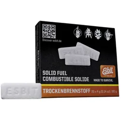 Esbit Trockenbrennstofftabletten 20 x 4 g für Taschenkocher