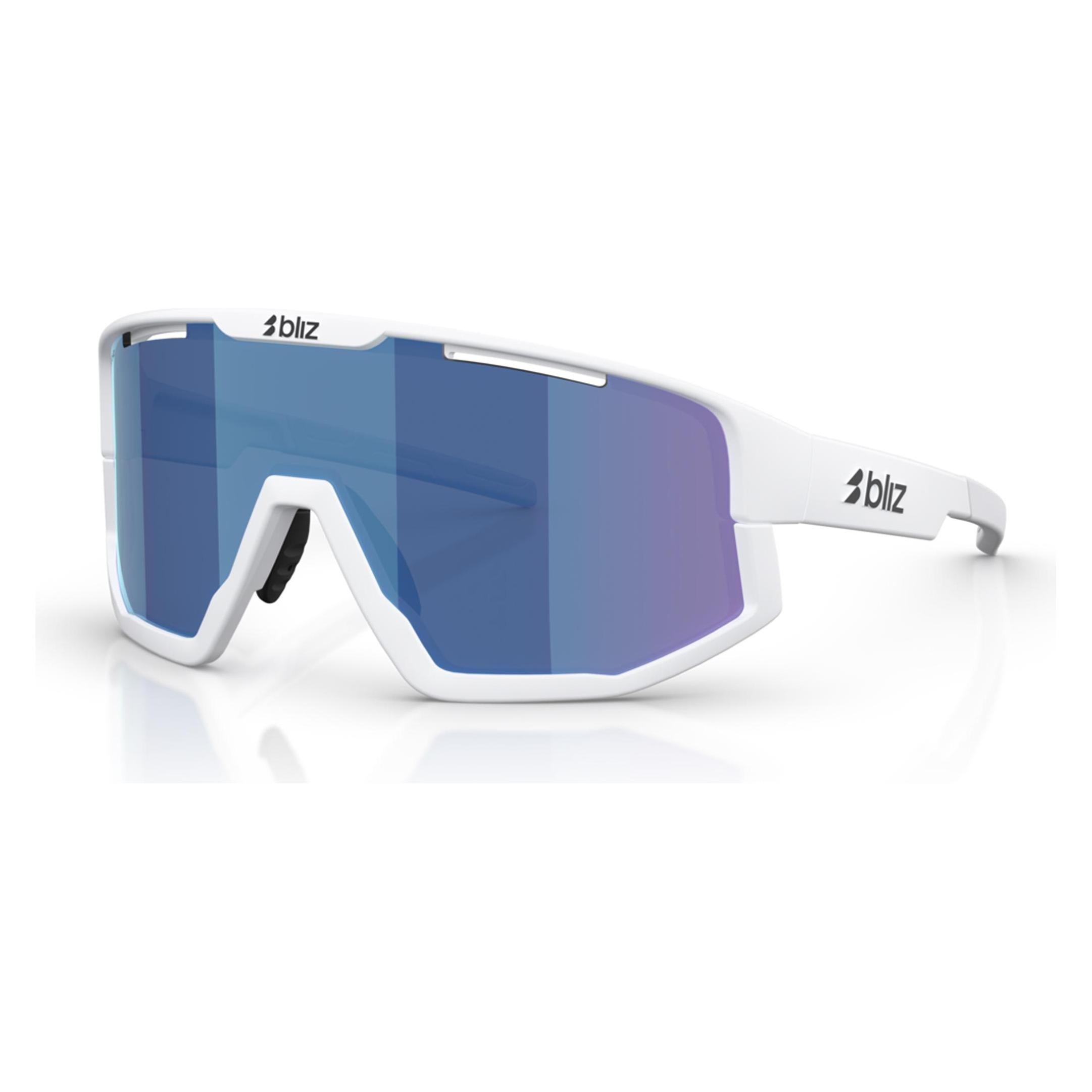 Bliz Fusion (matt white, Smoke/Blue Multicolor) (0zb700570053433-8056262750254)
