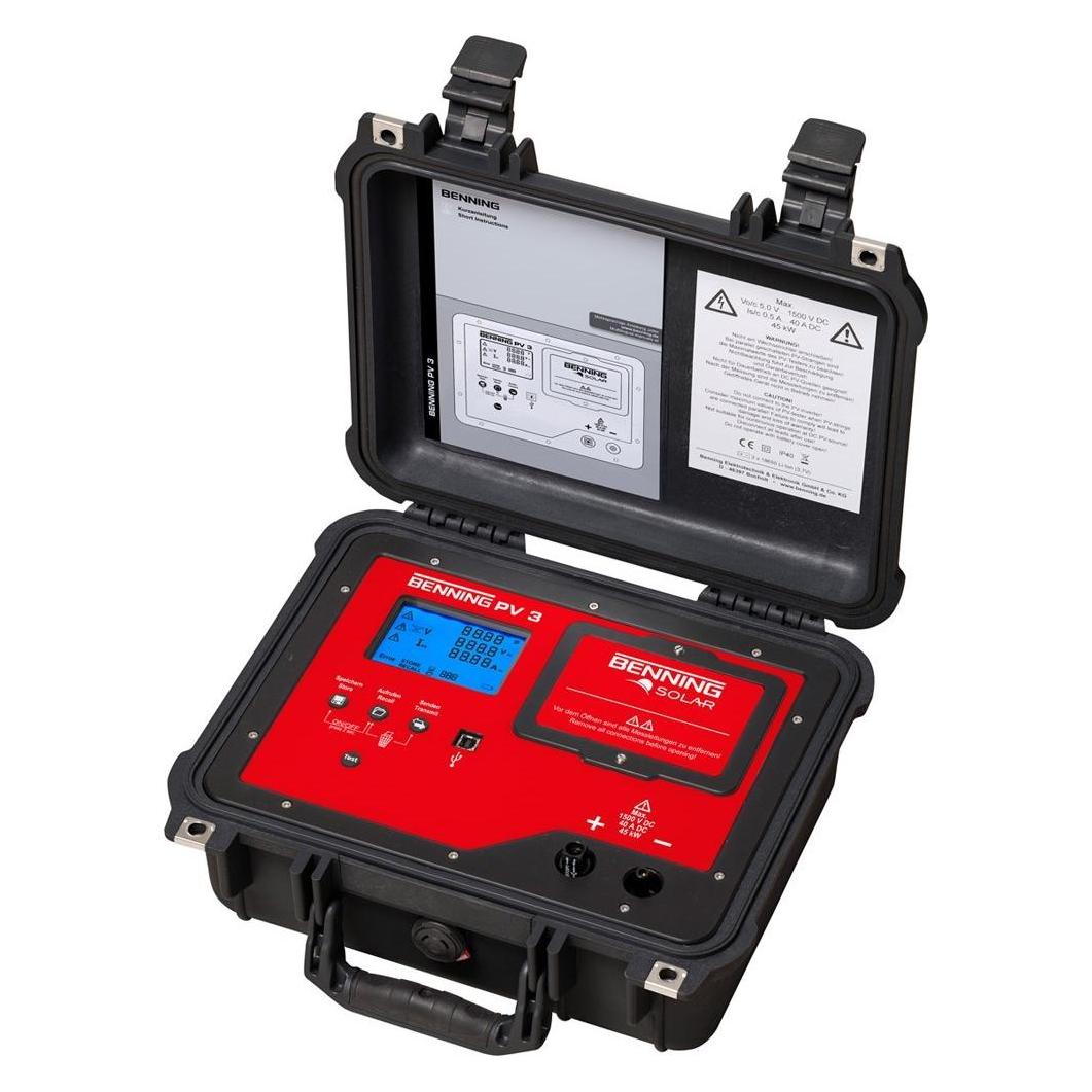 Benning BENN PV 3 PV-Installationstester (Tisch-Multimeter) (050428)