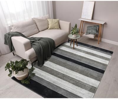 Amer Rugs Berkley Hand-woven Colorblock Wool and Art Silk Area Rug
