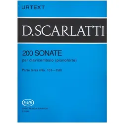 200 Sonaten Band 3 für Klavier, Fachbücher von Domenico Scarlatti