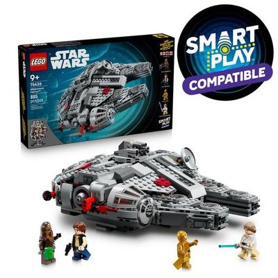 LEGO Star Wars 75426 SMART Play: Millennium Falke Modell, Spielzeug ab 9
