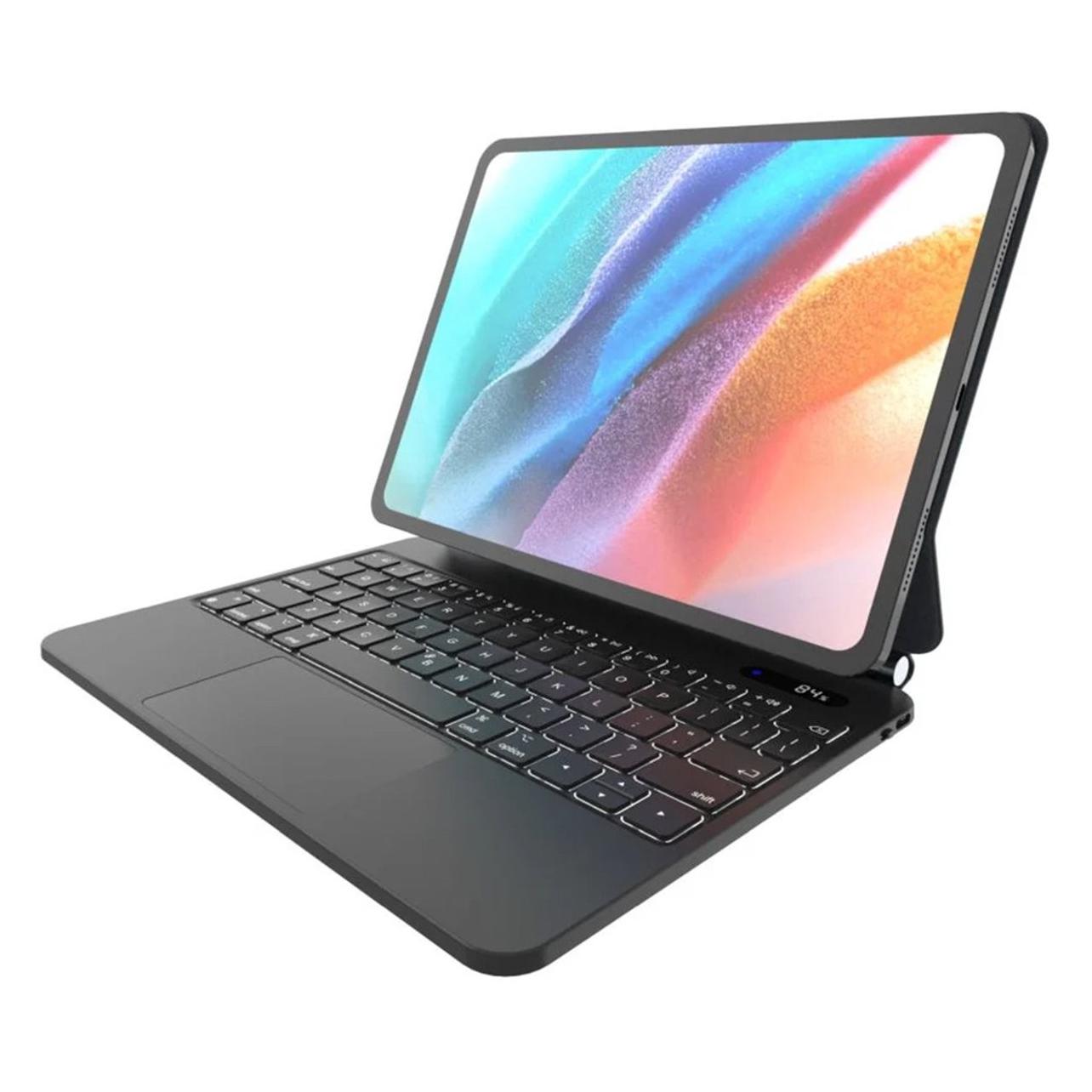 Fixed Typee für Apple iPad 10.9" 2022 (10. Gen) ENG (US, Apple iPad 2022 (10. Gen), Apple iPad Pro 11 2025) (FIXTY-10-EN-BK)
