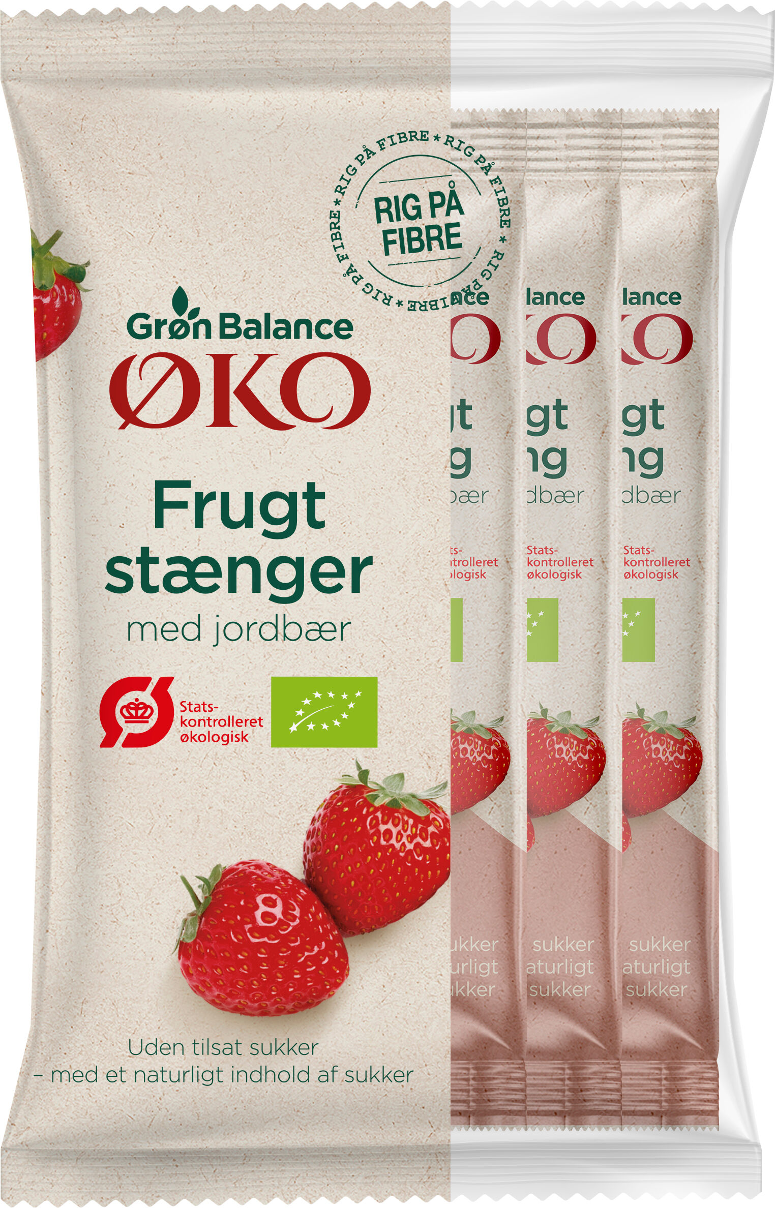 Balance GB FRUCHTSTANGEN ERDBEERE BIO 100G 5 STÜCK - 100 g