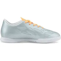 PUMA Kinder Fussball-Hallenschuhe ULTRA 4.4 IT Jr, Größe 38 in Silber Silber