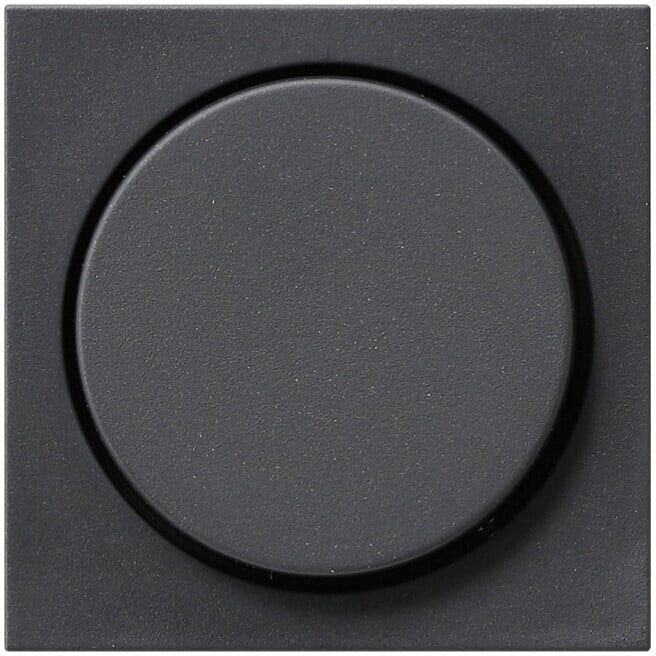 Gira Plaque de commande pour variateur anthracite System55 065028 (065028)