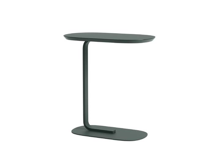 Muuto - Relate Side Table, H 60,5 cm, dunkelgrün