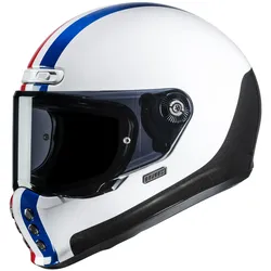 HJC V10 Core Integralhelm - blau-rot - XS (54/55)