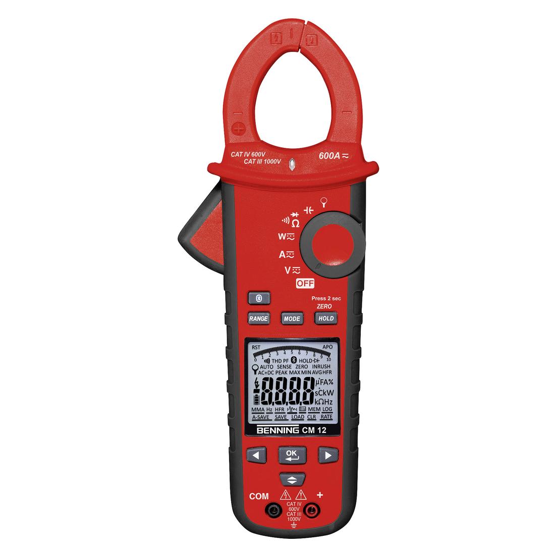 Benning Stromzange CM 12 Kalibriert na (CAT IV 600V, Zangenstrommesser) (44680)
