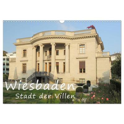 Wiesbaden - Stadt der Villen (Wandkalender 2027 DIN A3 quer), CALVENDO Monatskalender