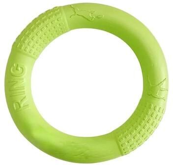 Inspired Finds Floating EVA Dog Flying Disc Ring Interactive Training & Chew Toy For Dogs green 7.09in