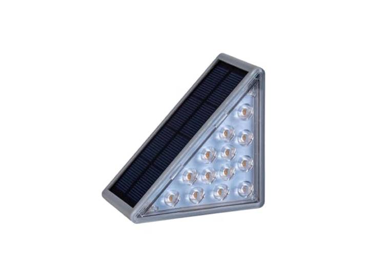 Näve Zonnelamp, wandlamp, buitenlamp, led, grijs, tuinlamp, balkonlamp, huismuur