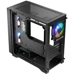 Logic Dart Pro ARGB Mini (mATX), PC Gehäuse, Schwarz