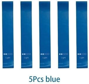 Uplifted Goods Progressive Tension Resistance Training System 5pcs Blue