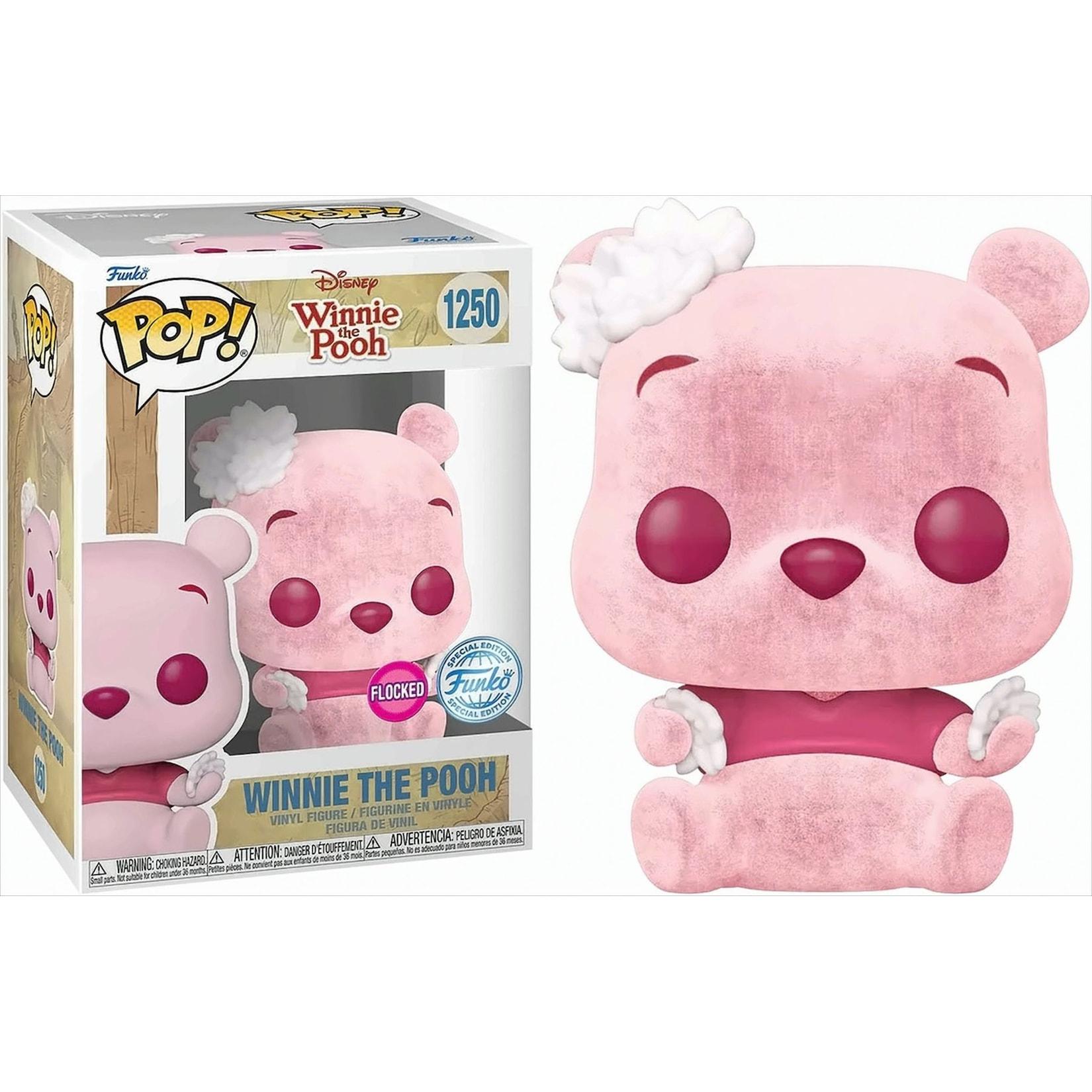 POP - Disney Winnie the Pooh Cherry Blsm FLOCKED