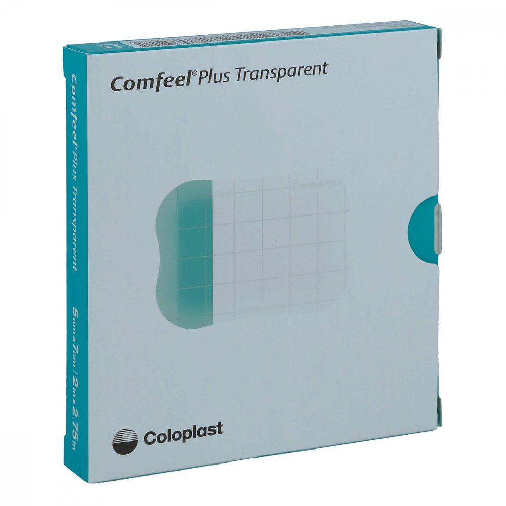 Coloplast GmbH Comfeel Plus Transparent Hydrokolloidverb.5x7 cm 12342415