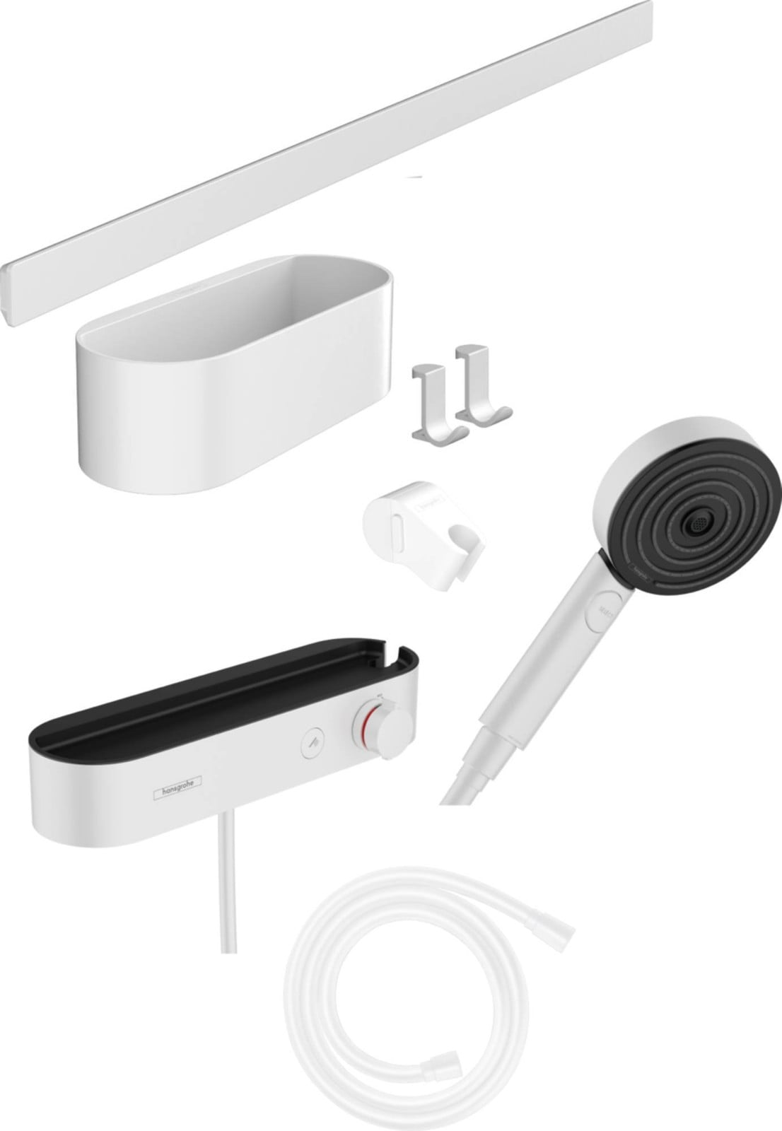 Hansgrohe WallStoris 105 3jet bundel