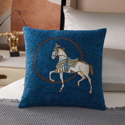 Inspire Daily Merch Casual Sofa Throw Pillow Case, Square Cushion Cover Pillow Case, Modern Decorative Holiday Home Pillow blue3