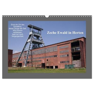 Zeche Ewald in Herten (Wandkalender 2027 DIN A3 quer), CALVENDO Monatskalender
