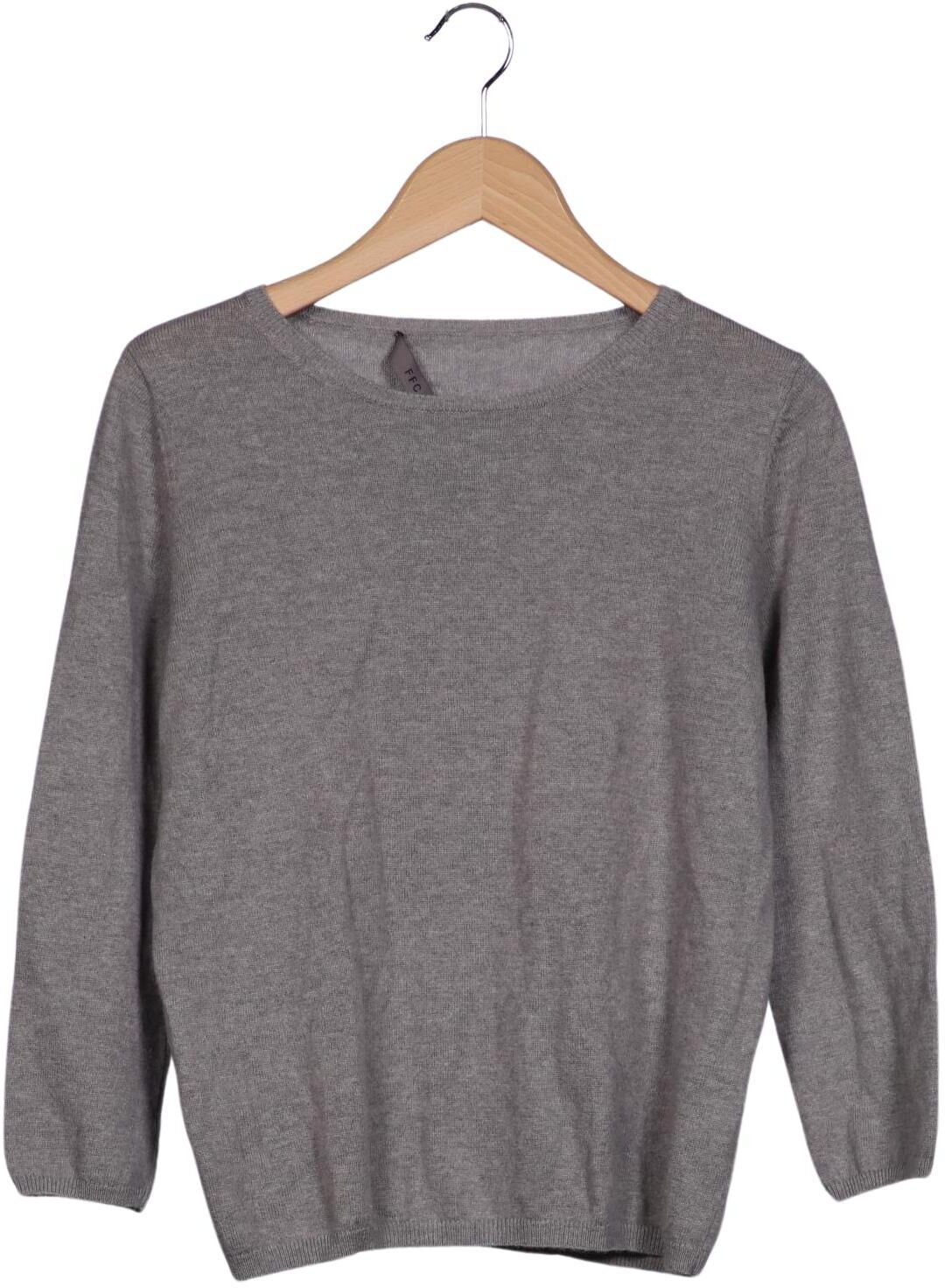 FFC Damen Pullover, Grau, Gr. M, Wolle - Second Hand