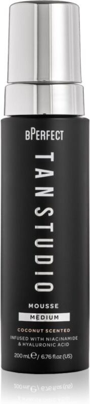 BPerfect Tan Studio Mousse Express mousse auto-bronzante avec parfums Coconut 200 ml