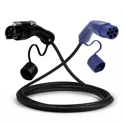 Voldt® Typ 1 - Typ 2 | 1 Phase | 16A | 3,7kW Ladekabel | 2 Meter