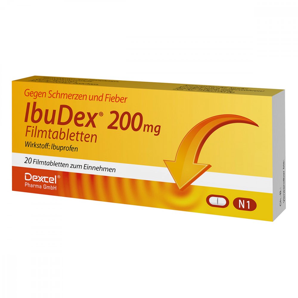 Dexcel Pharma GmbH IbuDex 200mg 09294859