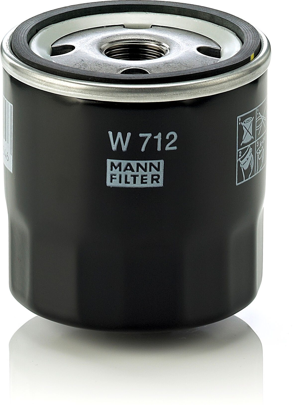 Mann-Filter Ölfilter W 712/65 76mm