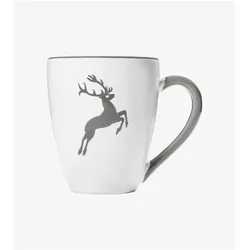 Gmundner Keramik, Tasse, Grauer Hirsch Frühstücksbecher Max (03 L) (300 ml)